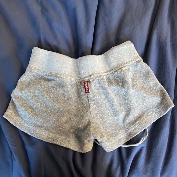 Hard Tail Gray Terry Shorts Size Large (7-14) - Picture 2 of 3